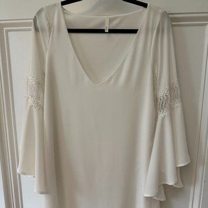White Boho Dress